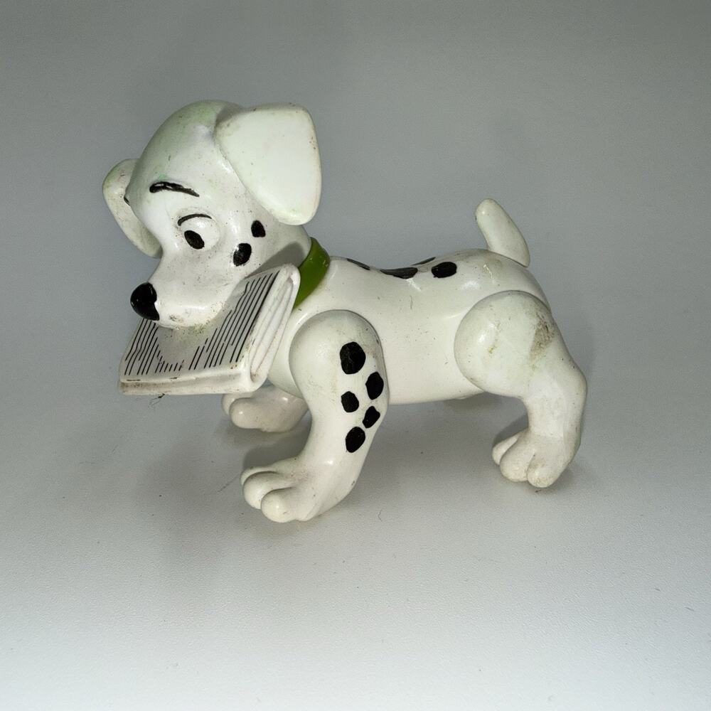 101 DALMATIANS PUPPY WITH NEWSPAPER IN MOUTH McDONALDS HAPPY MEAL McDONALD'S